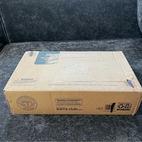 NIB Member's Mark Flamingo Ride-On Pool Float - Picture 6 of 10